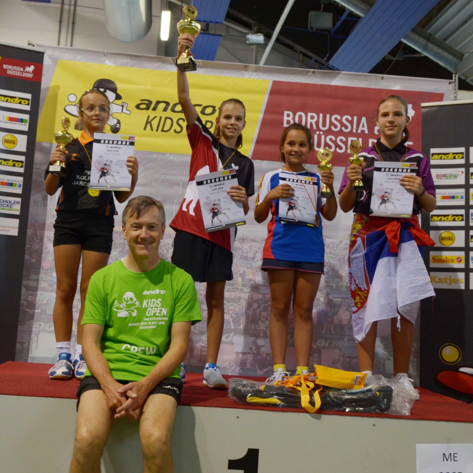Siegerehrung andro Kids Open 2016 ME 05