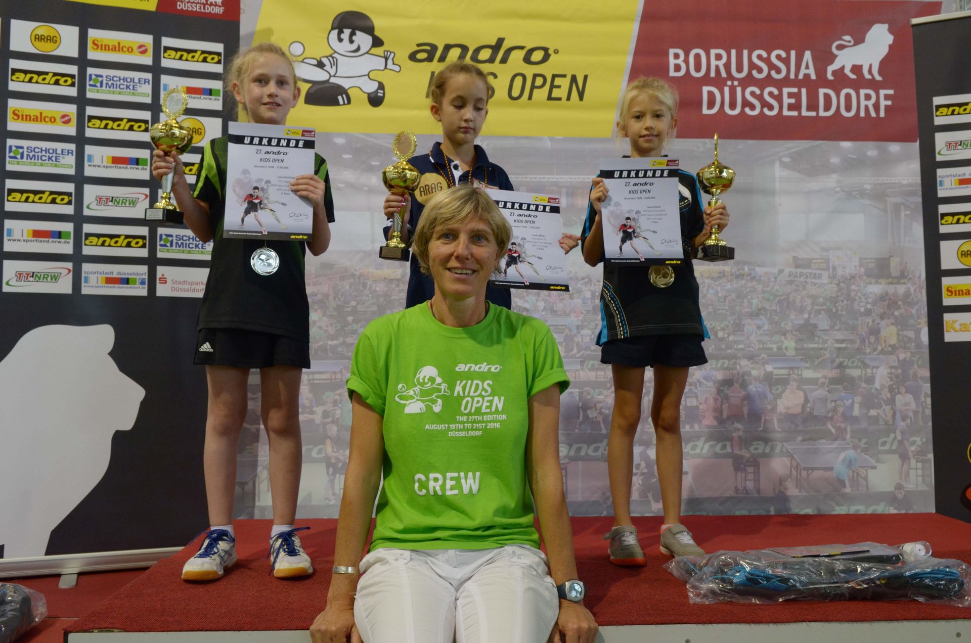 Siegerehrung andro Kids Open 2016 NRW-Talent-Cup